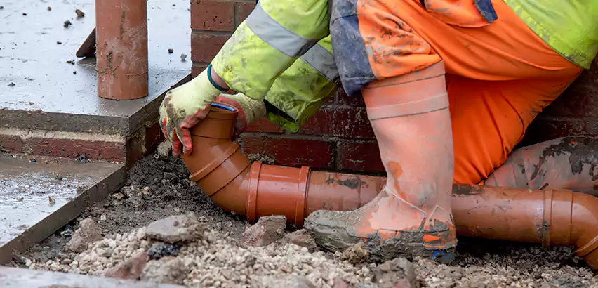 Trenchless Sewer Line Replacement in Abington