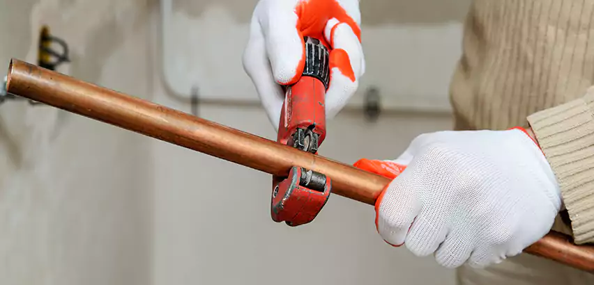 Temporary Copper Pipe Repair Abington, MA