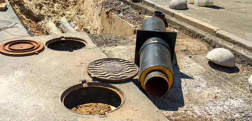 Lateral Sewer Line Replacement in Abington