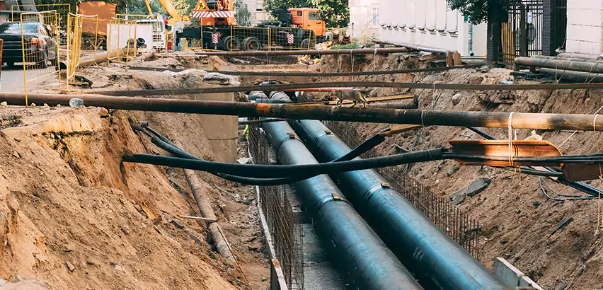 Underground Sprinkler Pipe Repair in Abington, MA
