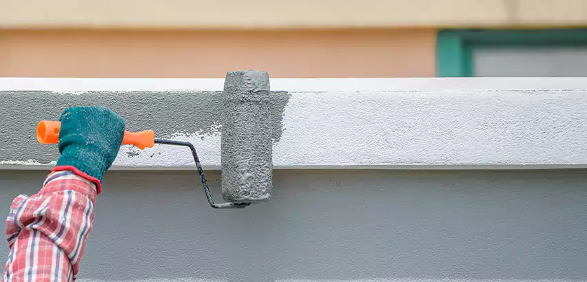 Concrete Wall Waterproofing in Abington