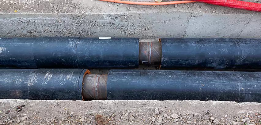 Trenchless Water Line Repair in Abington