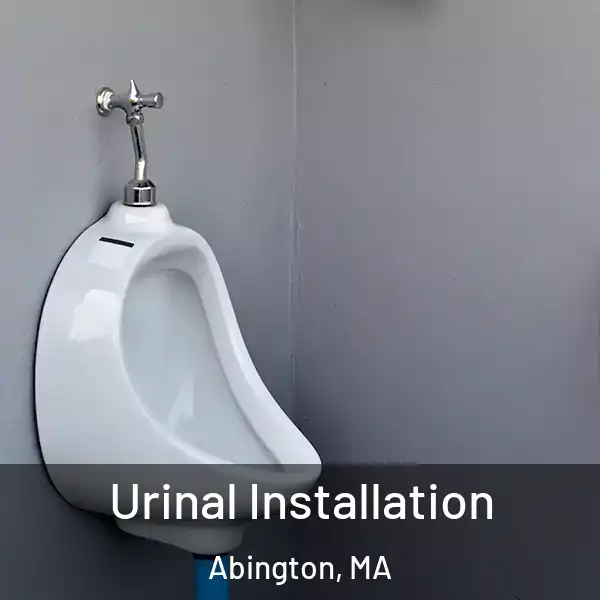  Urinal Installation Abington, MA